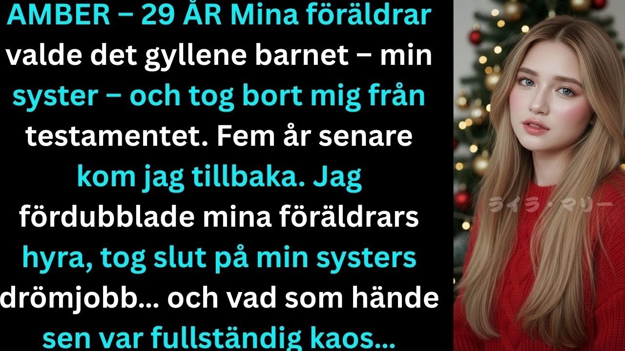 ”Mina föräldrar valde 'det gyllene barnet' min syster  och tog bort mig från testamentet 5 år senare