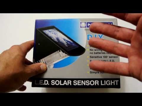 Diy How To Nelson Solar Sensor Light Youtube