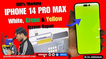 iPhone 14 Pro Max Display Green Screen Repair | How To Fox iPhone 14 Pro Max Green Screen Problem .