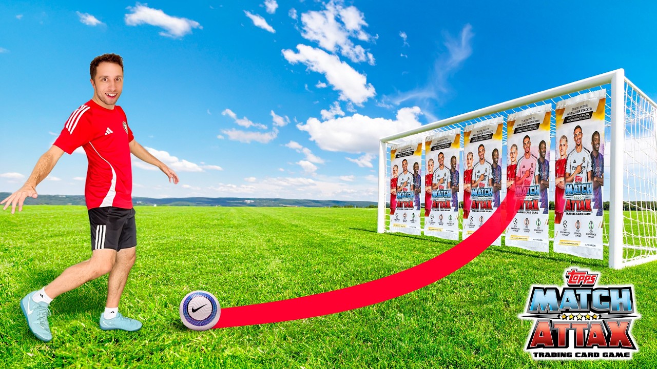 Распаковка Match Attax — попади в цель, открой упаковку!