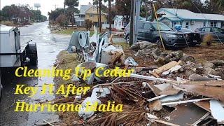 Cleaning Up Cedar Key Fl After Hurricane Idalia. It Is So Sad!