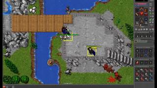 TIBIA - Random PK on LV 141 - SOLO 107 + NICE ESCAPE FROM 400+ AND FRIENDS