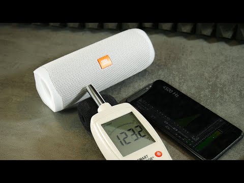 JBL Flip 5 Bluetooth Speaker unboxing  amp  sound dB test  It s Loud 