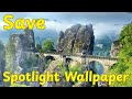How to Make Windows 10 Spotlight Desktop Wallpaper Permanent