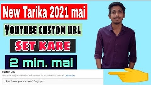 How to Enable Custom Url on YouTube in 2021 | YouTube Channel Custom Url Kaise Set Kare | custom url