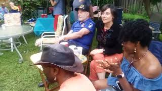 Wendy, George Memorial Day Home Garden Party 2018