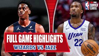 Utah Jazz vs Washington Wizards | NBA Summer League 2026