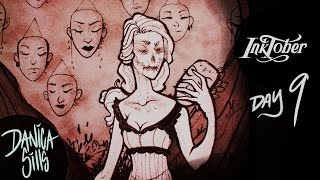 Inktober Day 9 | Faceless | Micon Pen and Ink Drawing