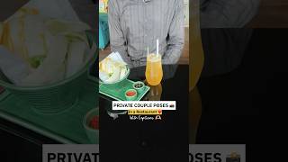 Private couple photo ideas|Couple poses in restaurant📸 Shanika Khurmi #ashortaday #shorts #ytshorts