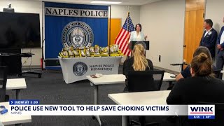 Naples police equipped with new devices for choking emergencies