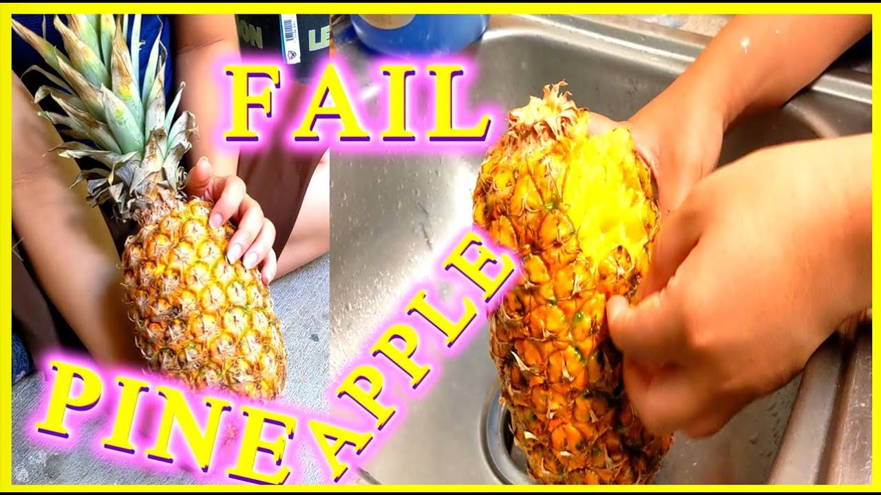 PINEAPPLE TIK TOK FAIL YouTube