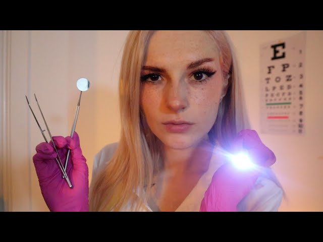 [ASMR] Sketchy Doctor Check-Up | Dental Exam, Eye Exam, Ear Exam Roleplay