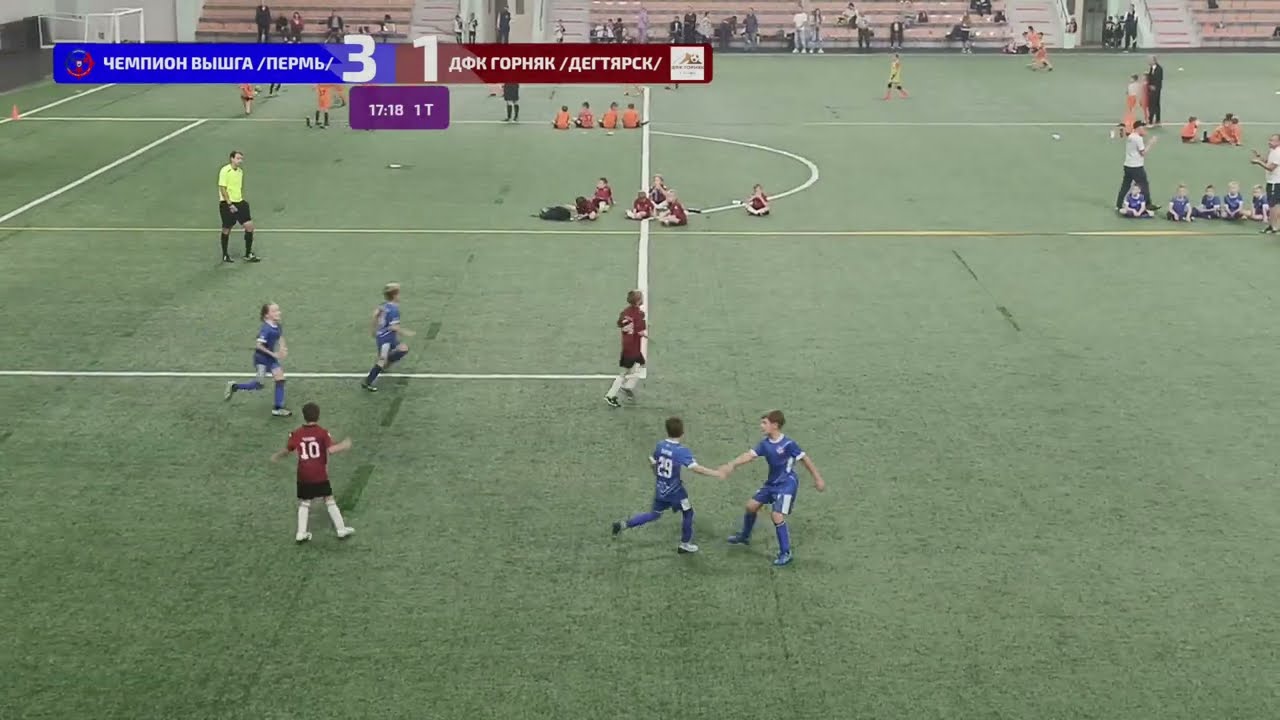 Чемпион ВышГа /Пермь/ - ДФК Горняк /Дегтярск/ URAL CUP игроки 2017 г.р.