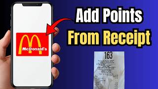How to Claim Points from a McDonald’s Receipt in the App screenshot 1
