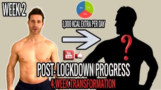 Post-Lockdown Progress: 4-Week Transformation (Week 2)