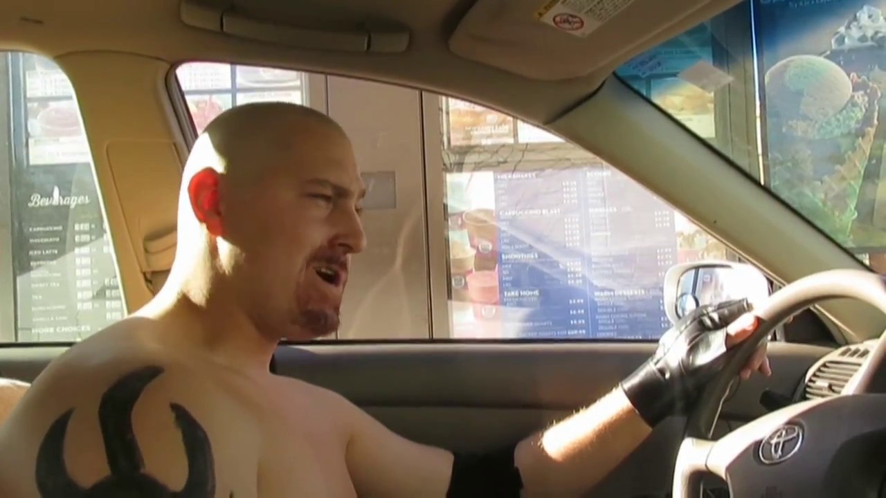 WWE GOLDBERG DRIVE THRU PRANK (WCW )