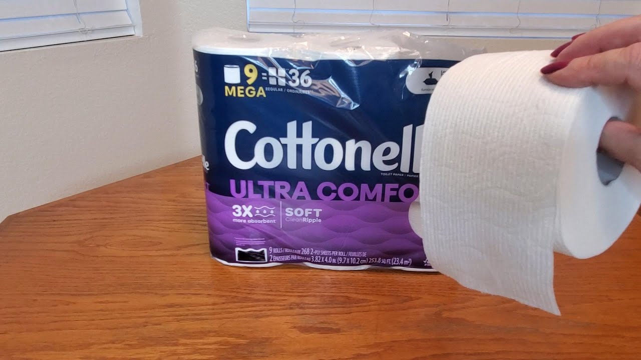 Cottonelle Ultra Comfort Toilet Paper YouTube
