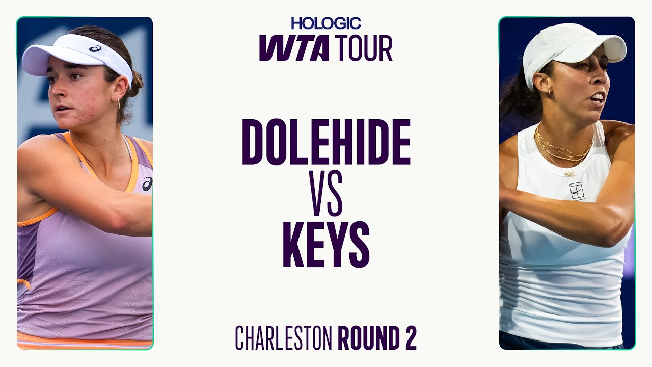 Madison Keys vs. Caroline Dolehide | 2025 Second Round Charleston | WTA Match Highlights