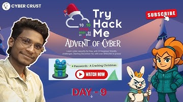 Advent of Cyber 2025 Day 9 – Passwords - A Cracking Christmas | Dictionary & Mask Attack #tryhackme