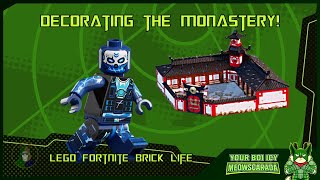 Decorating the Monatery - (LEGO Fortnite Brick Life) - ICY Meowscarada
