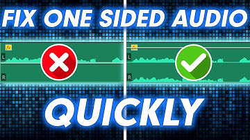 EASILY fix audio playing on only one side in Premiere Pro