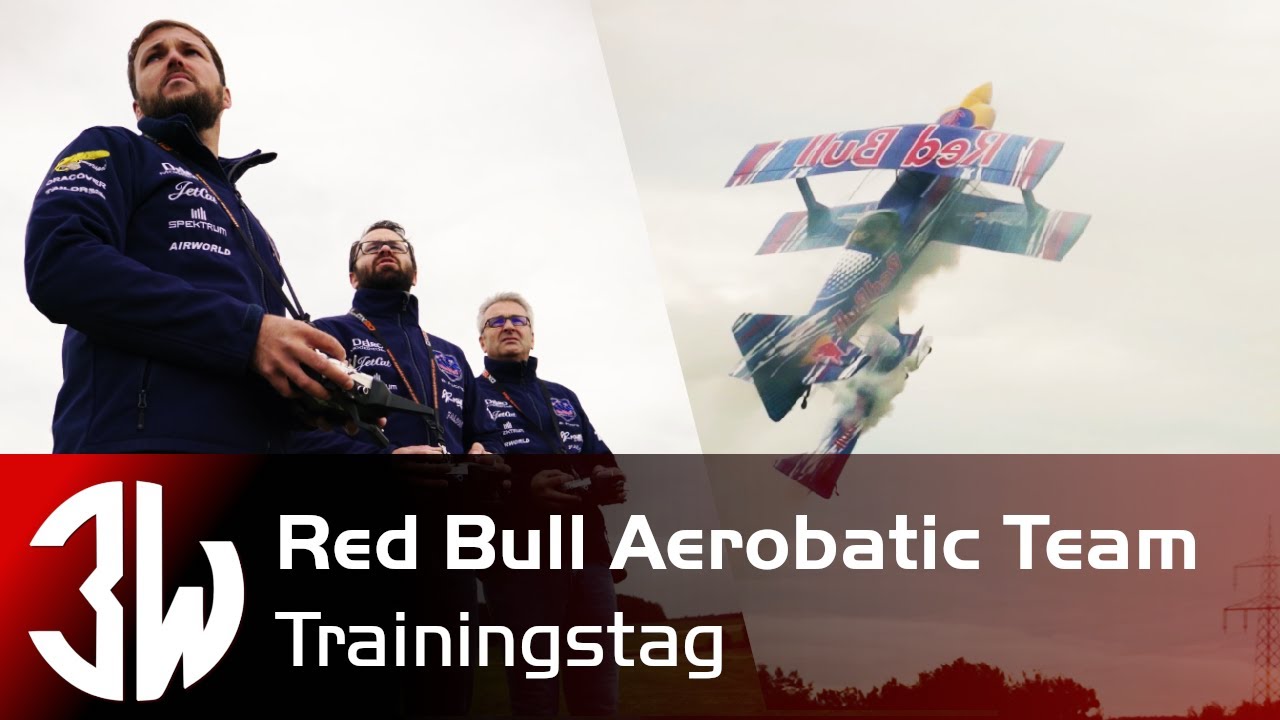 Trainingstag mit dem Red Bull Aerobatic Team