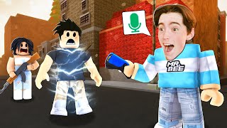 TROLLING WITH VOICE CHAT IN DA HOOD.. (Roblox)