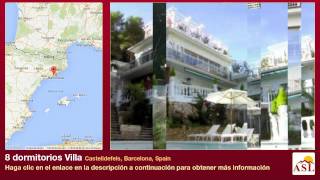 8 Dormitorios Villa Se Vende En Castelldefels, Barcelona, Spain