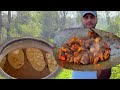 Ultimate sadj liver and tongue recipe with traditional lavash bread in tandoor i asmr i subtitles