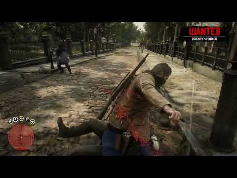 Red Dead Redemption 2 - Bank Robbery + Escape - Red Dead Redemption 2 - Bank Robbery + Escape