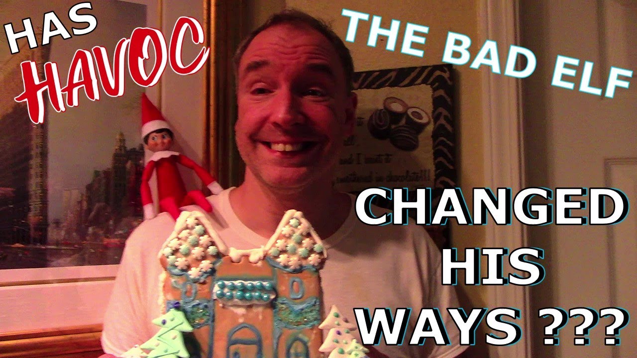 Has HAVOC (the Bad Elf) on the Shelf changed his naughty ways? Well, let's see!