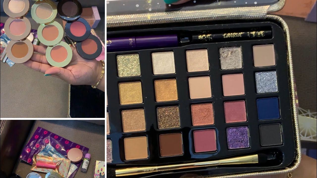 Tarte new buys 9 ways to shine cheek wardrobe,winter wonder glam eyeshadows & long lasting lippies