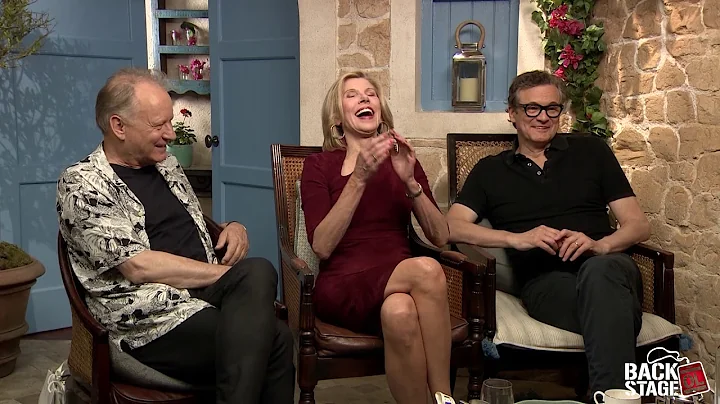 Colin Firth, Stellan Skarsgard & Christine Baransk...