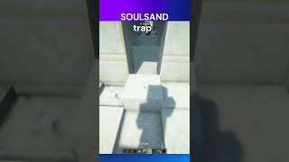 Easy quicksand trap #minecraft #tutorial