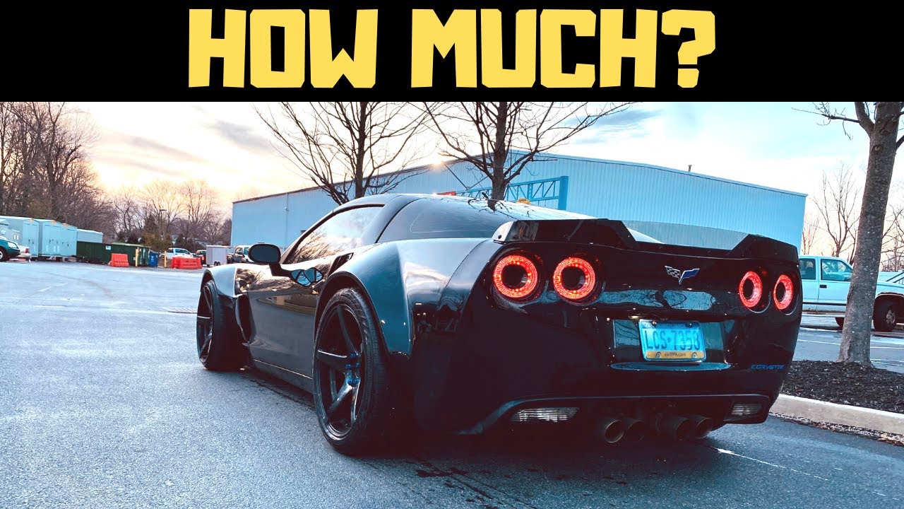 How much does it cost to Wide Body a Corvette? (C6) - YouTube