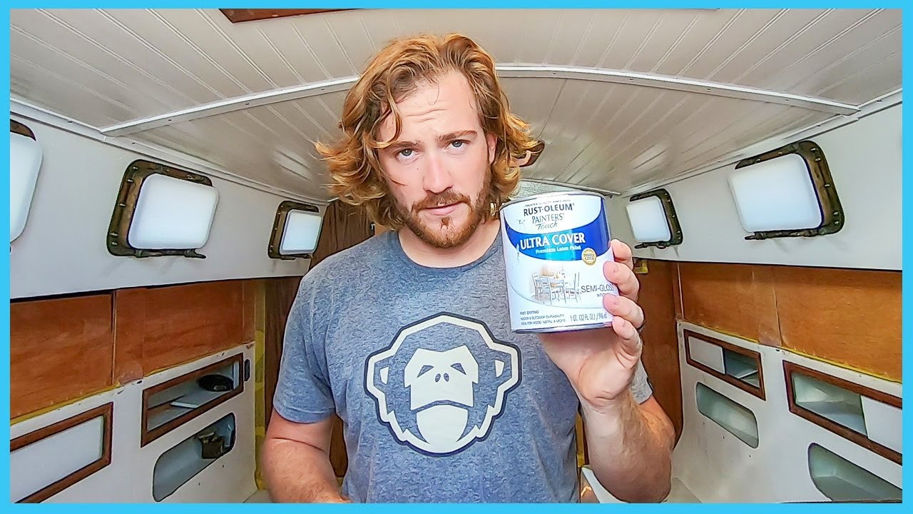 82. HOME DEPOT Paint on a Boat? | Learning the Lines – DIY Sailing