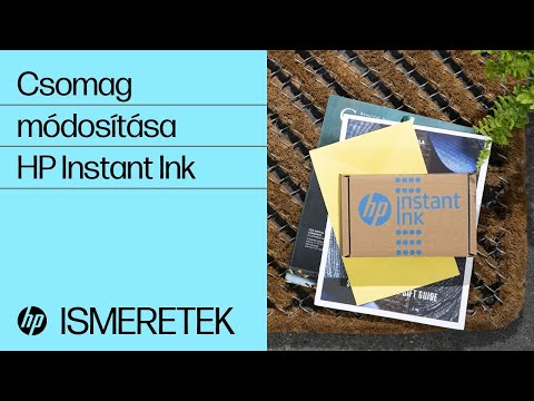Hogyan lehet módosítani a HP Instant Ink-csomagot? | HP Instant Ink | HP Support