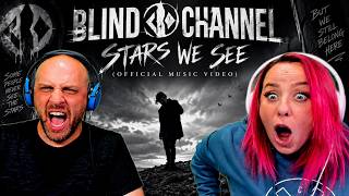 Blind Channel - Stars We See (Official Music Video) THE WOLF HUNTERZ REACTIONS