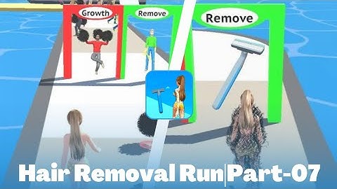 Hair Removal Run - Gameplay Walkthrough (Android, iOS) - Part 7