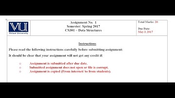 CS 301 Assignment 1 [ 2017 ] Solution Part 1