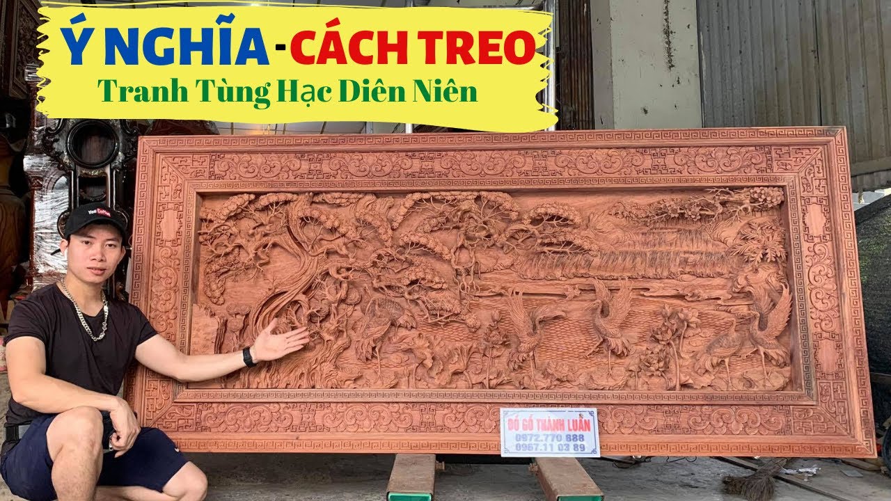 Ý NGHĨA và CÁCH TREO TRANH GỖ Hợp Phong Thuỷ. Tranh... - youtube