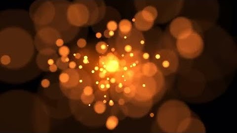 Gold Particles Glitter And Sparks Stock Motion Graphics