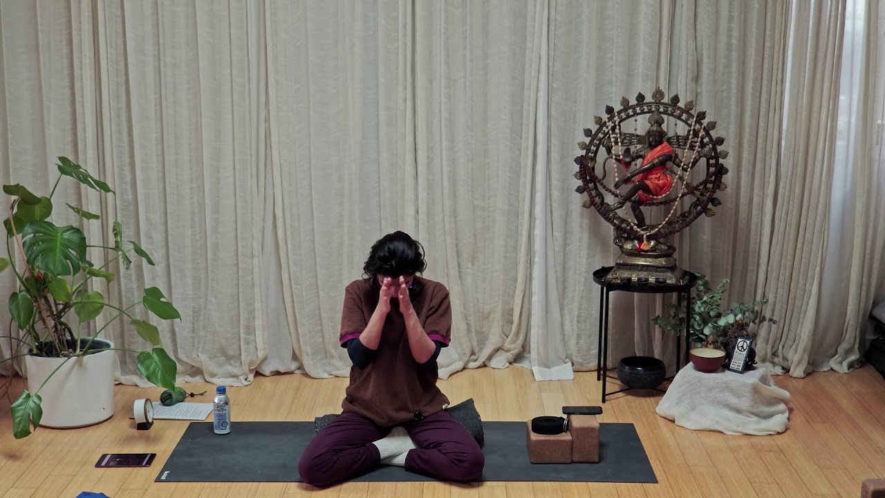 Mixed Level Yoga Class Live with Anisha at Three Queens Yoga in Philadelphia, PA