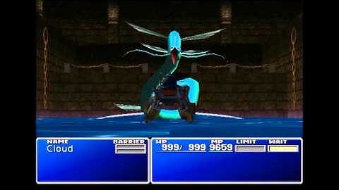 Tidal Wave - Leviathan summon sequence - FFVII