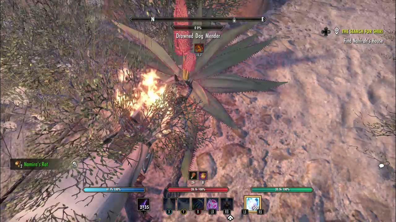 ESO Burning status effect Oct 18, 2021 YouTube