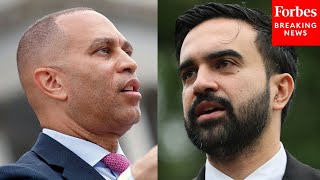 Mamdani Ducks Question About 86 Dems Including Jeffries Voting For Anti-Socialism Resolution