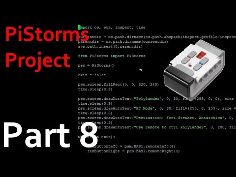 PiStorms Project Part 8: Programming RC Mode