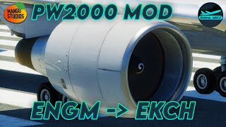 Mango Studios PW2000 Mod for FF757 | EGNM - EKCH | DrishalMAC2