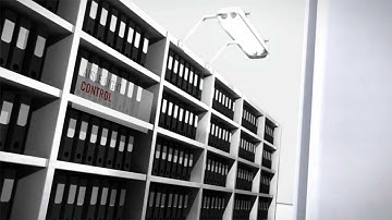 Mobile storage unit by Bruynzeel storage systems