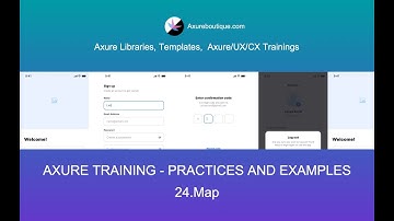 Axure Tutorial-Practices and Examples: 24.Map